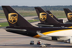 UPS启用空运快递专线 美国葡萄酒可直达欧亚